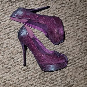 Purple heels